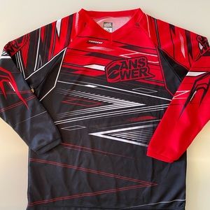 Answer Syncron boys size LG motocross long sleeved shirt. New! See gloves listed